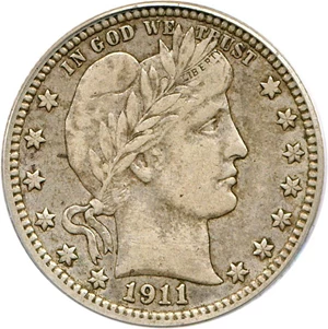 image for: 1911-D 25c PCGS XF40
