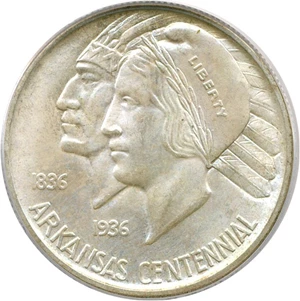 image for: 1935-D Arkansas 50c PCGS/CAC MS66