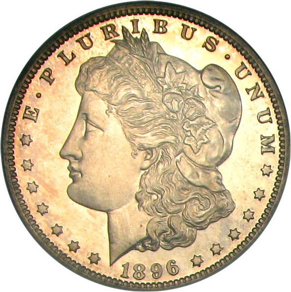 image for: 1896 $1 NGC Proof 66 Cameo