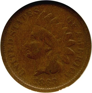 image for: 1868 1c NGC Good-4