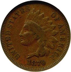 image for: 1870 1c NGC F12