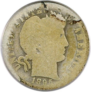 image for: 1895-O 10c PCGS AG-3