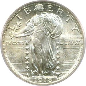 image for: 1918 25c PCGS/CAC MS66