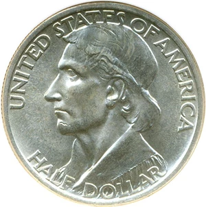 image for: 1936 Boone 50c NGC MS65