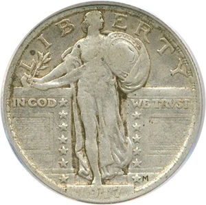 image for: 1917 Type 2 25c PCGS VF25