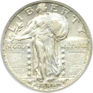 image for: 1930 25c PCGS AU53