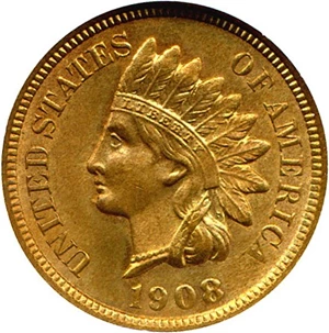 image for: 1908-S 1c NGC MS65 RD