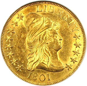 image for: 1801 $10 NGC MS60