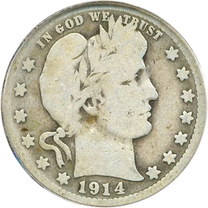 image for: 1914-S 25c PCGS Good-4