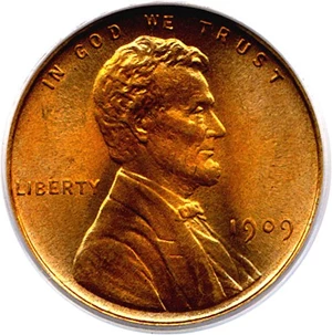image for: 1909 1c PCGS MS67 RD (Lincoln)