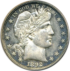 image for: 1892-O 50c PCGS AU55