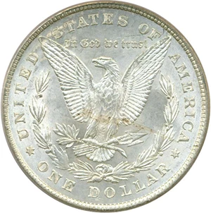 image for: 1878 $1 PCGS MS62 (8TF, VAM-14.1, Alligator Eye)