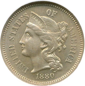 image for: 1880 3cN NGC Proof 64