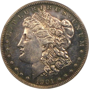 image for: 1901 $1 PCGS Proof 63