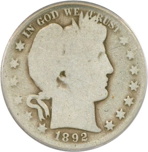 image for: 1892-O 50c PCGS AG-3