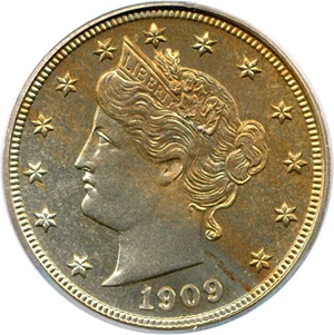 image for: 1909 5c PCGS Proof 65