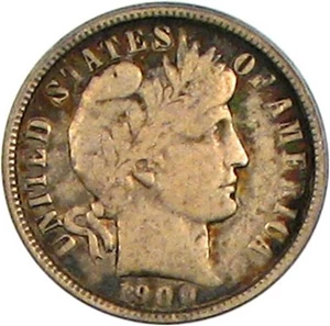 image for: 1900-O 10c PCGS VF20