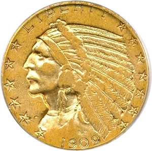 image for: 1909-S $5 PCGS VF30
