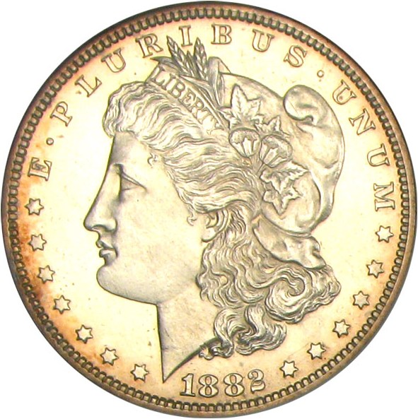 image for: 1882 $1 NGC Proof 63