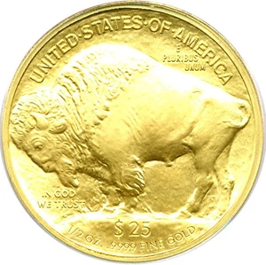 image for: 2008-W $25 PCGS MS69 (American Buffalo)