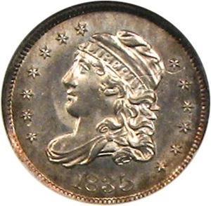 image for: 1835 H10c NGC MS65