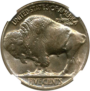 image for: 1929-D 5c NGC MS66