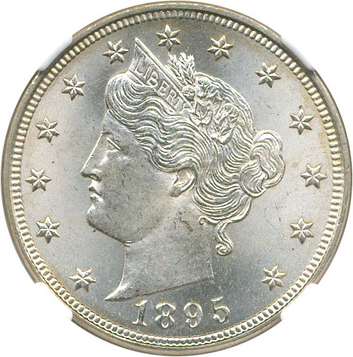 image for: 1895 5c NGC MS65