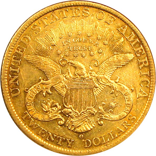 image for: 1879-O $20 NGC AU55 * Rarity *