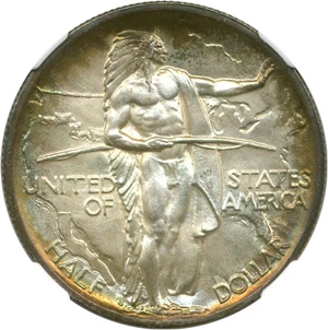 image for: 1936-S Oregon 50c NGC MS67