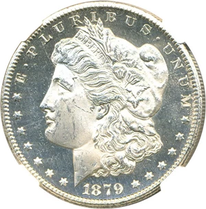 image for: 1879-CC $1 NGC MS64 DMPL