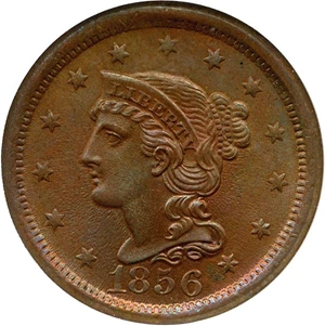image for: 1856 1c NGC MS66 BN