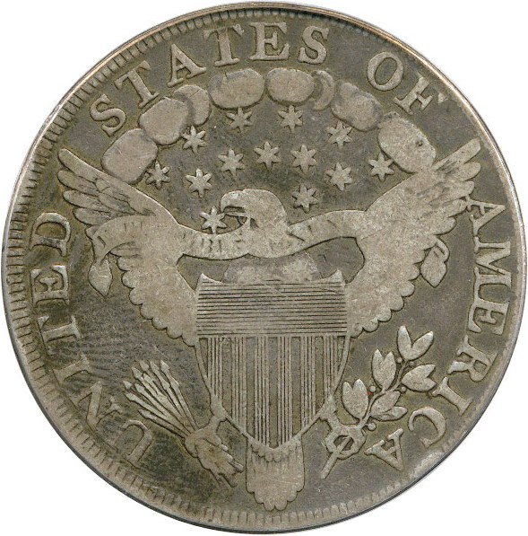 image for: 1800 $1 PCGS VG-10 (Dotted Date)