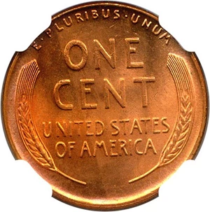 image for: 1946 1c NGC MS67 RD