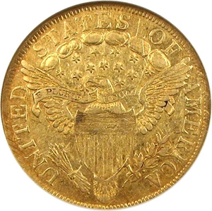 image for: 1800 $10 NGC AU50