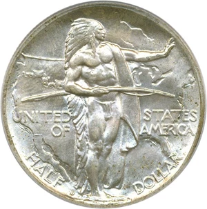 image for: 1938-D Oregon 50c PCGS MS67