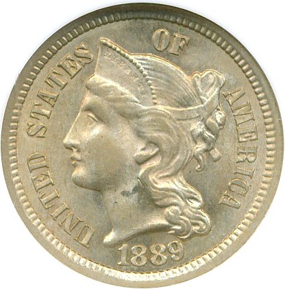 image for: 1889 3cN NGC MS62