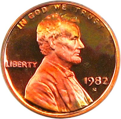 image for: 1982-S 1c PCGS Proof 68 RD OGH * Color *