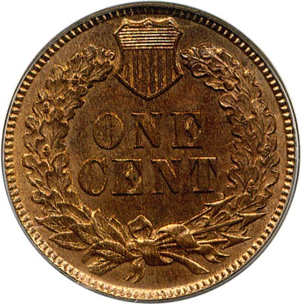 image for: 1871 1c PCGS MS64 RD OGH