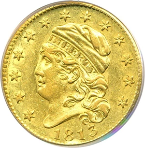 image for: 1813 $5 PCGS AU55