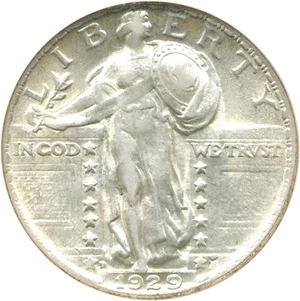 image for: 1929-D 25c NGC AU55