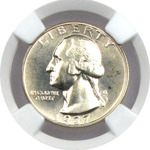 image for: 1937 25c NGC/CAC Proof 67