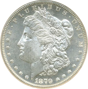 image for: Top 100 VAM: 1879-S $1 NGC MS63 (Reverse of 1878)