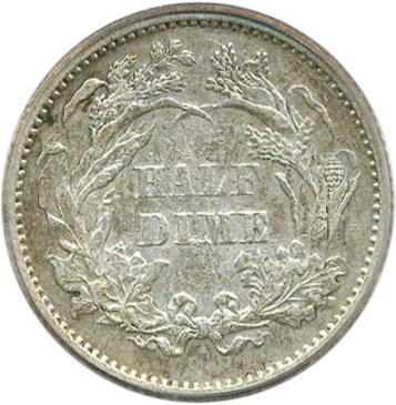 image for: 1866 H10c PCGS/CAC XF45