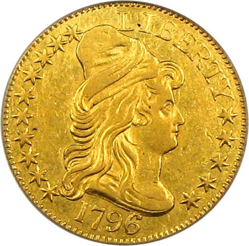 image for: 1796/5 $5 PCGS XF45 (Small Eagle)