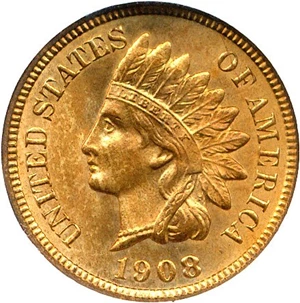image for: 1908-S 1c NGC MS65 RD