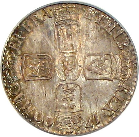 image for: Great Britain: 1700 Shil PCGS MS66