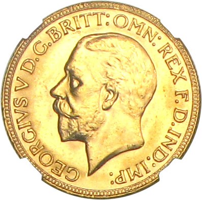 image for: Australia: 1931-P Sov NGC MS63 (KM-32)