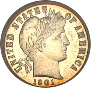 image for: 1901 10c NGC/CAC Proof 65