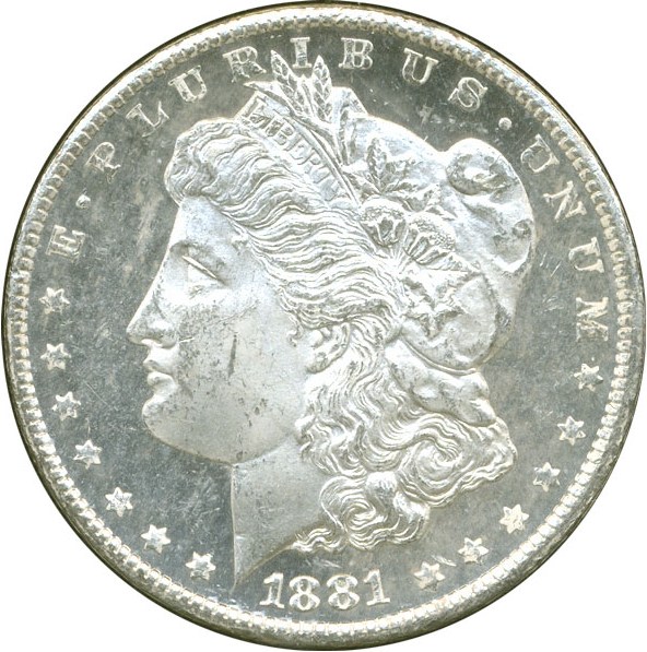 image for: 1881-CC $1 NGC/CAC MS64 DMPL (GSA Hoard)