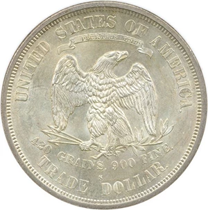image for: 1873-S Trade$ NGC MS65